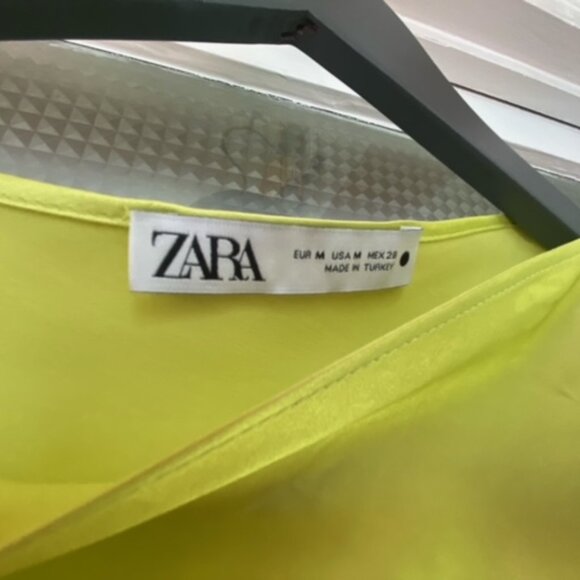 KNOTTED SATIN EFFECT DRESS - Picture 6 of 6